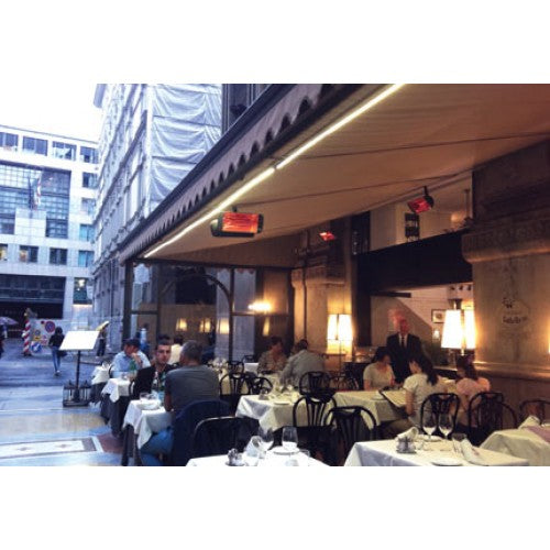 Heliosa 66 anthracite, Red lamp 2000W (3m) 