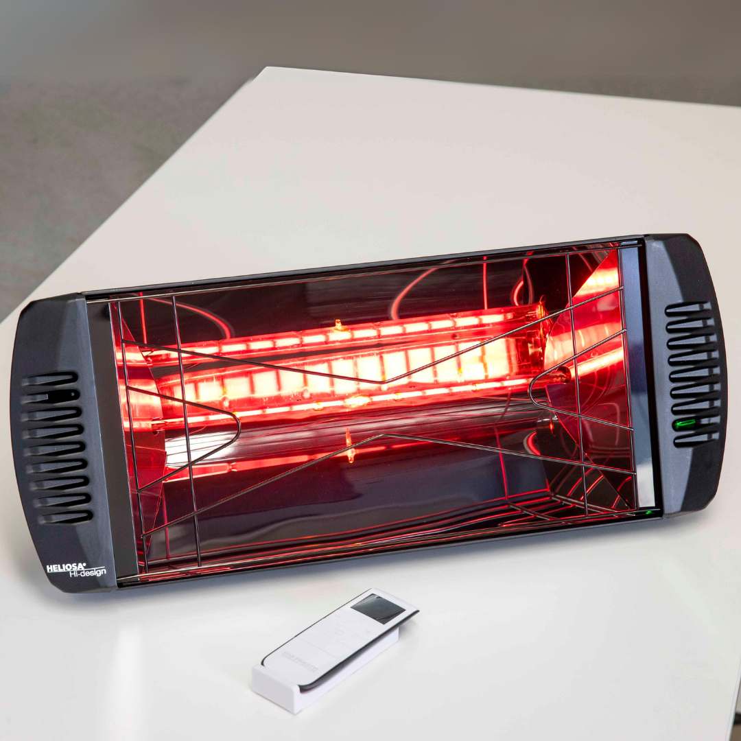 Heliosa 66 anthracite, Red lamp 2000W (3m) 