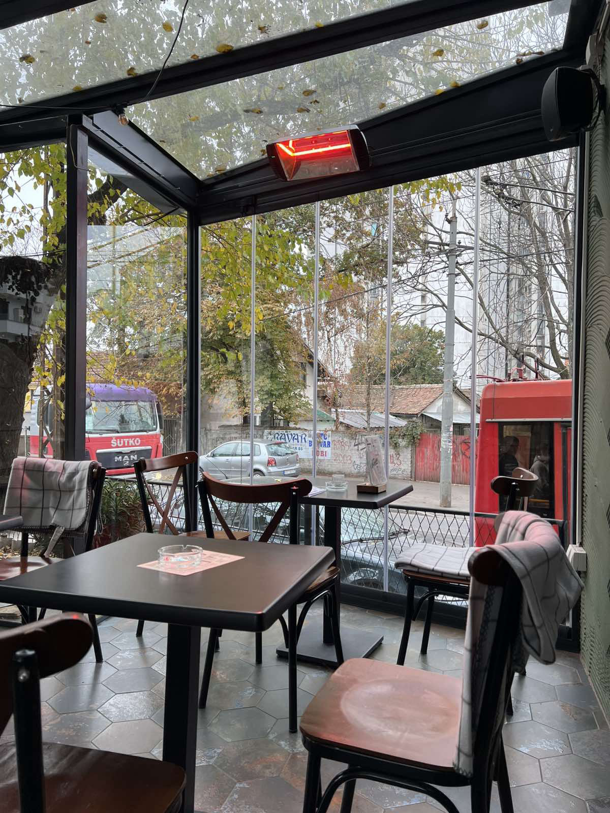 Heliosa 66 anthracite, Red lamp 2000W (3m) 