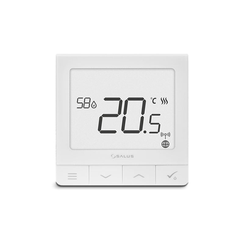 Salus SQ610RF quantum smart thermostaat Zigbee ultradun voor vloerverwarming en zoneverwarming