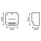 Salus SR868 RF ontvanger 230V inbouwdoos voor elektrische radiatoren en vloerverwarming - afbeelding 3