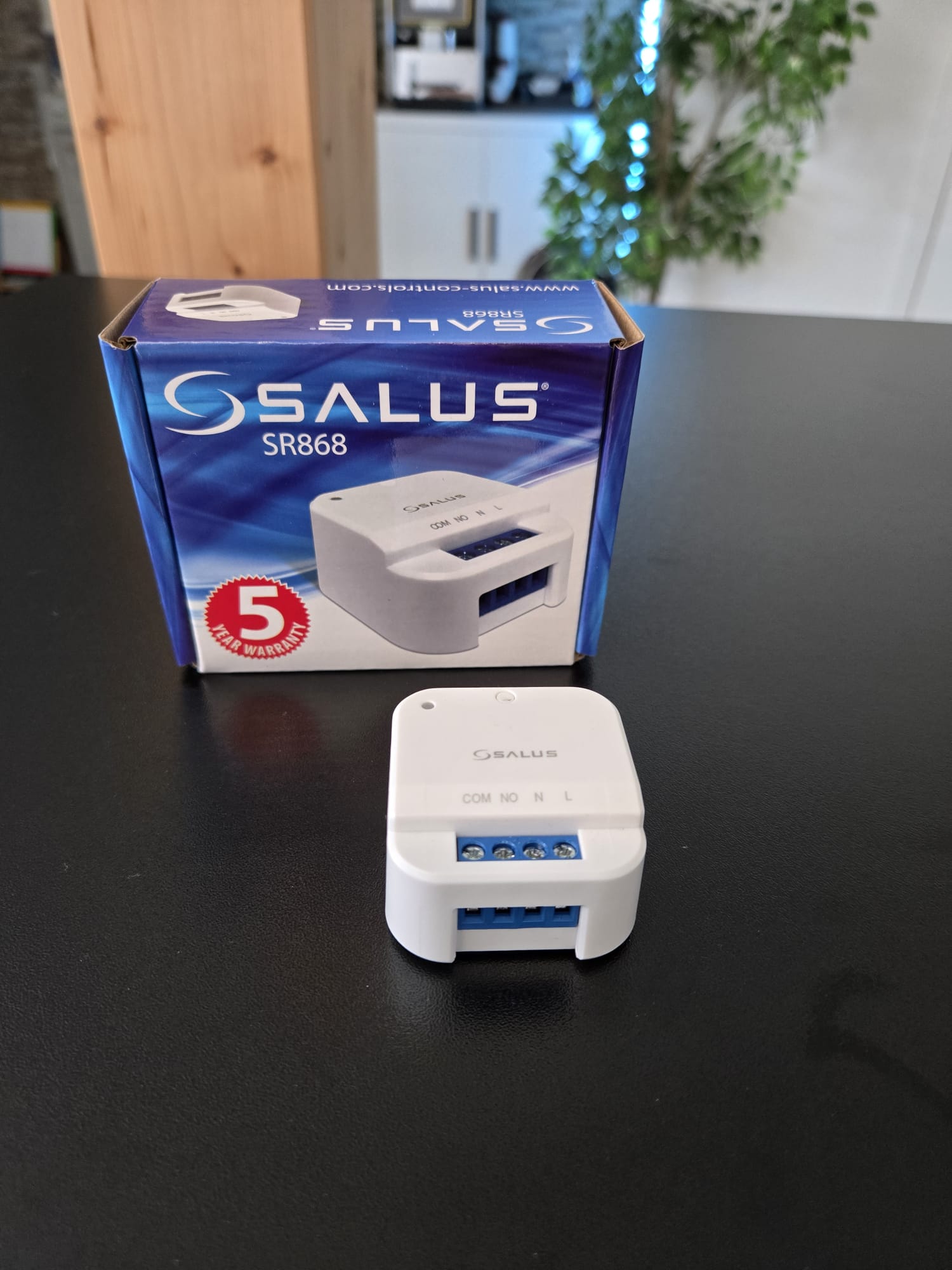 Salus SR868 compacte inbouw relaismodule 868 MHz compatibel met RT310 RT510 thermostaat - afbeelding 4