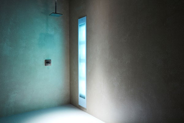 Sunshower Deluxe wit infrarood wellnessstraler voor badkamer en sauna