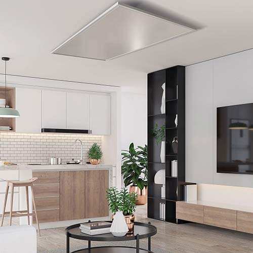 HTS 450 Watt white alu panel