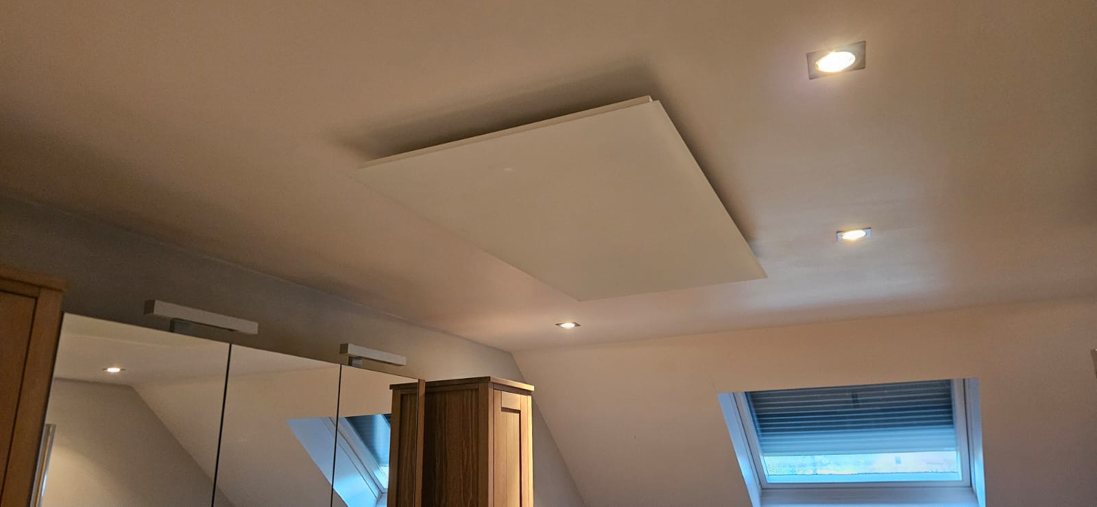 Inoovi HT 60x120 1650W lange golf infraroodpaneel plafondmontage zonder verlichting